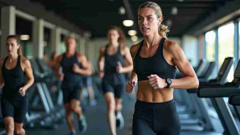 5 Benefits of High-Intensity Interval Training (HIIT), Concept art for illustrative purpose, tags: en de - Monok